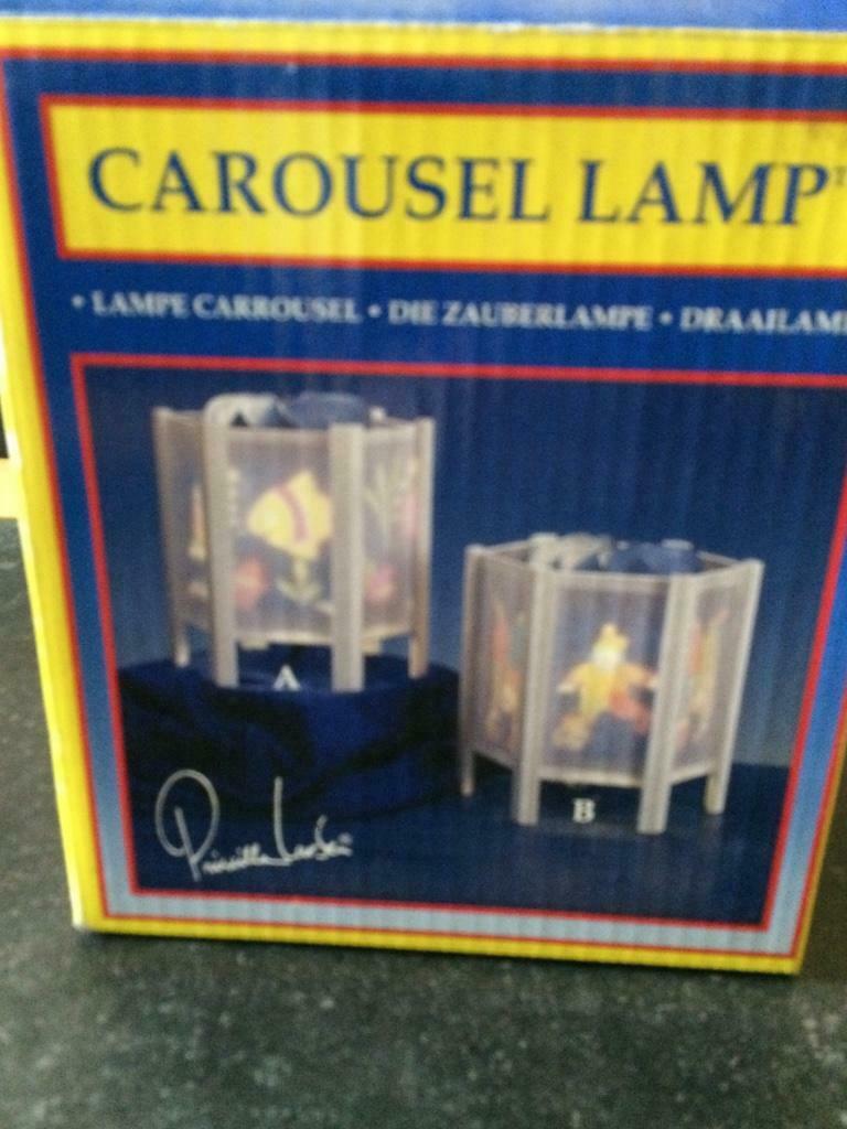 lampe carrousel, Enlèvement ou Envoi, Comme neuf, Lampe