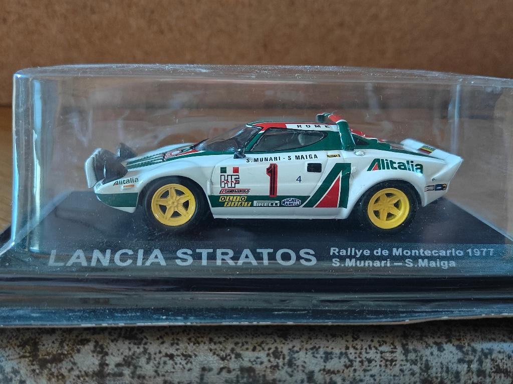 LANCIA STRATOS - RALLYE DE MONTECARLO - 1977, Hobby & Loisirs créatifs, Enlèvement ou Envoi, Neuf, Voiture