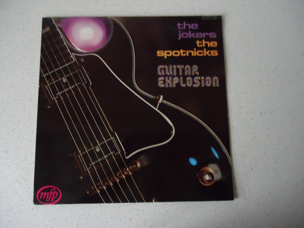 LP van "The Jokers & The Spotnicks" Guitar Explosion., Cd's en Dvd's, Ophalen of Verzenden, Zo goed als nieuw, 12 inch
