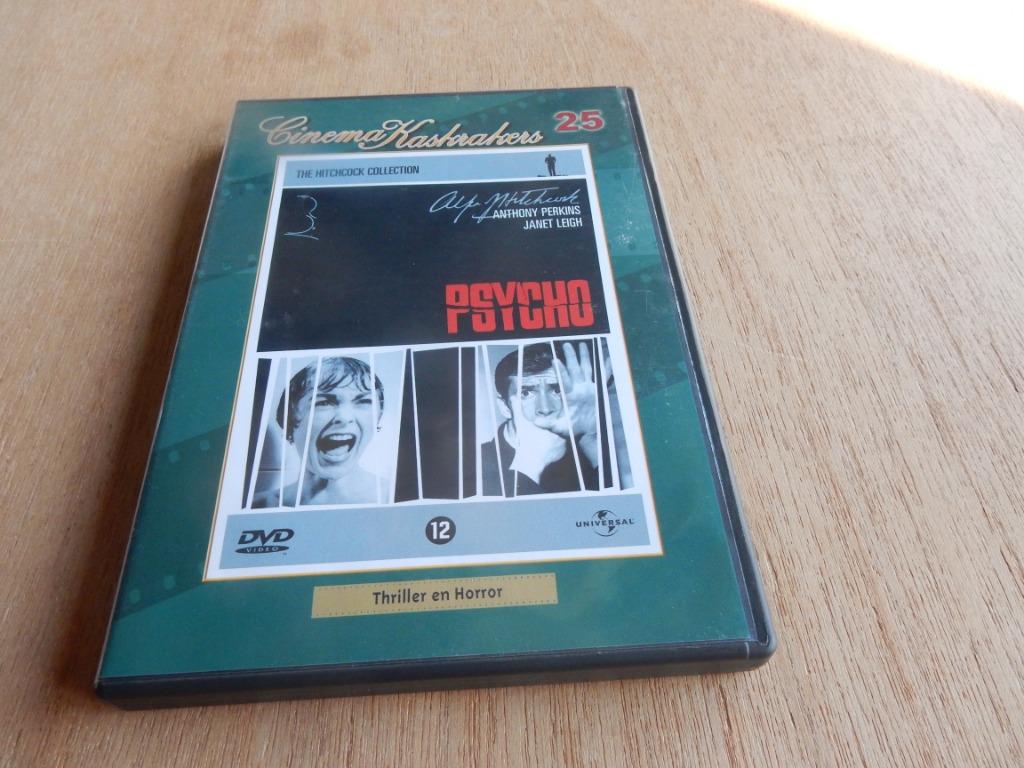 nr.1526- Dvd: psycho - thriller/horror, Cd's en Dvd's, Dvd's | Horror, Zo goed als nieuw, Vanaf 16 jaar, Ophalen of Verzenden