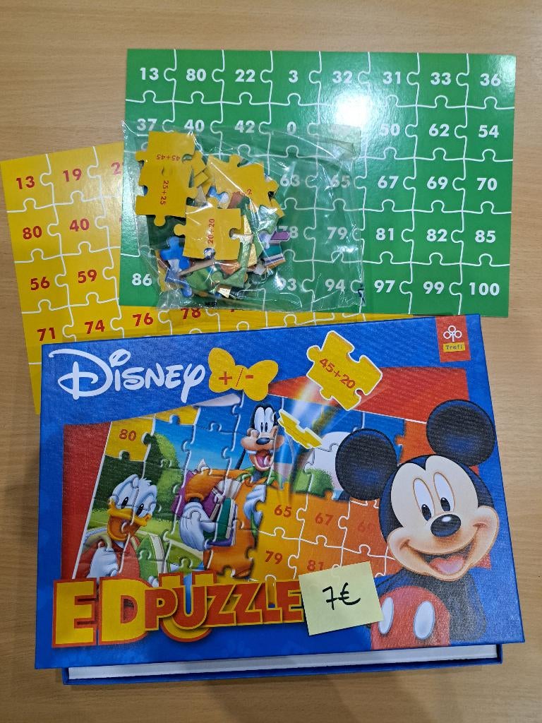 Puzzle Disney Calculs, Hobby & Loisirs créatifs, Enlèvement, Neuf, Puzzle