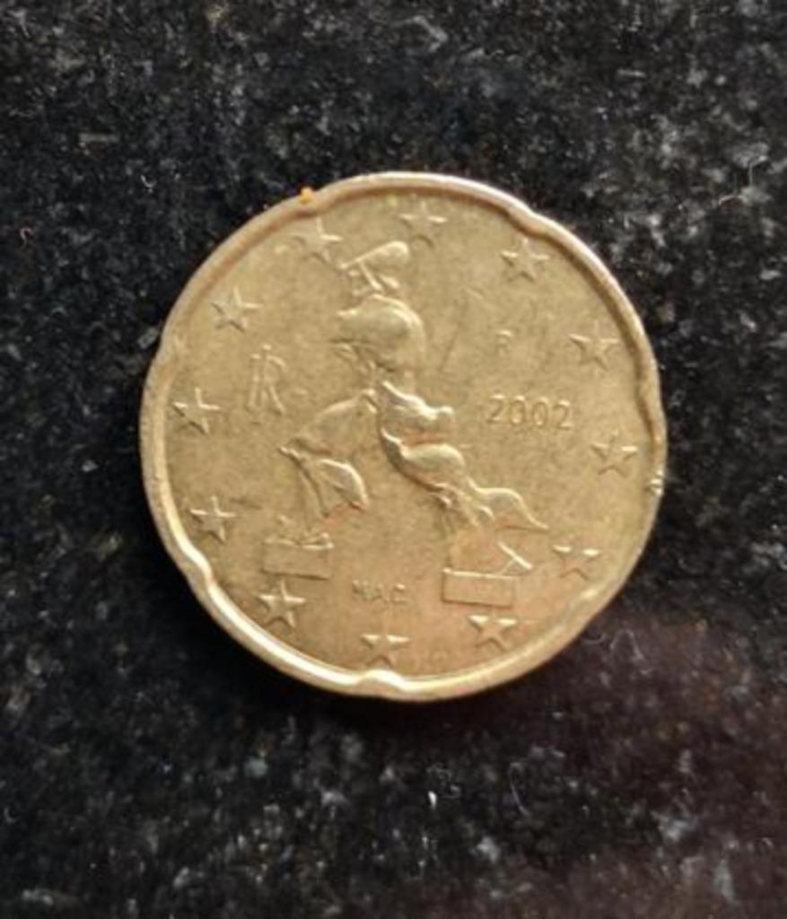 20 cents d'euro Italie 2002, Enlèvement ou Envoi