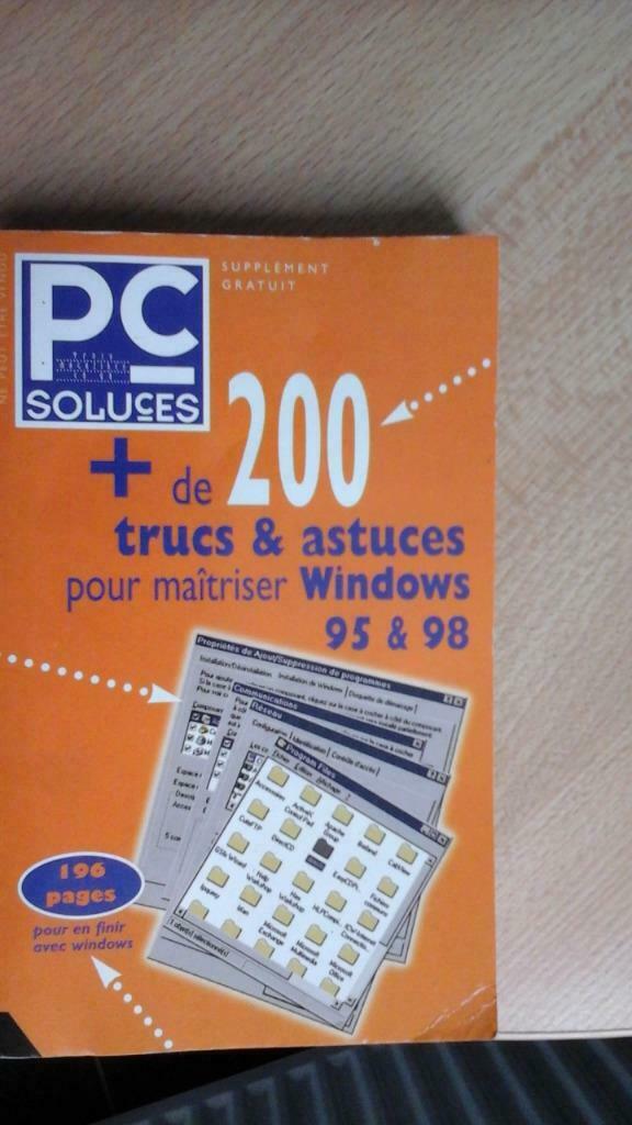livre : "guide  PC et astuces Windos  95 § 99", Livres, Informatique & Ordinateur, Enlèvement ou Envoi, Comme neuf, Système d'exploitation