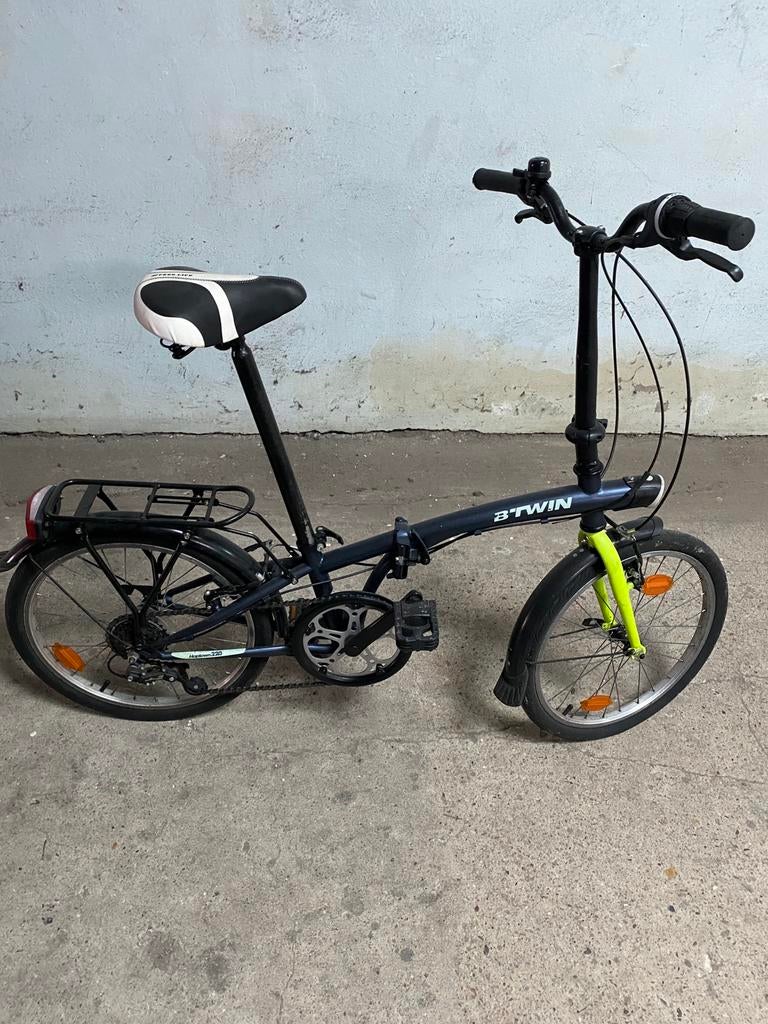 Btwin plooifiets, Versnellingen, Zo goed als nieuw, Totaal opvouwbaar, Ophalen