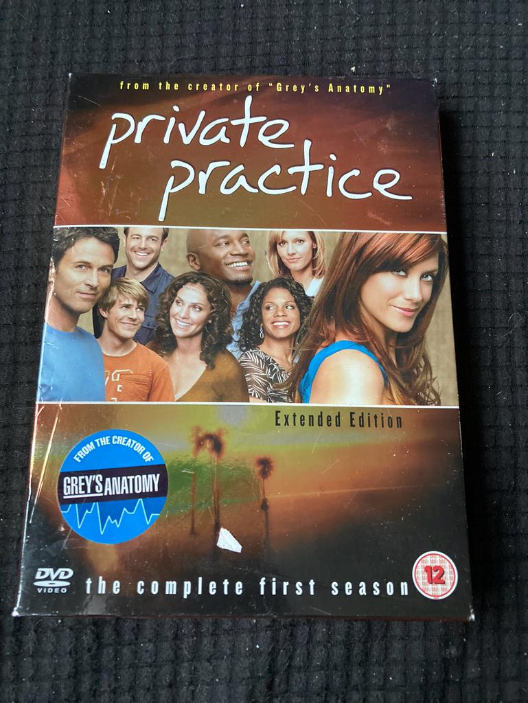 Private practice seizoen 1 DVD, Ophalen of Verzenden, Zo goed als nieuw, Vanaf 12 jaar, Boxset