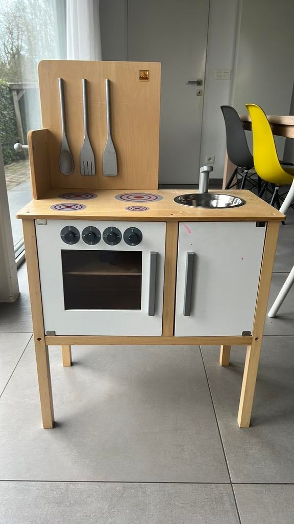 Houten speelgoedkeuken Pinolino, Enlèvement, Utilisé