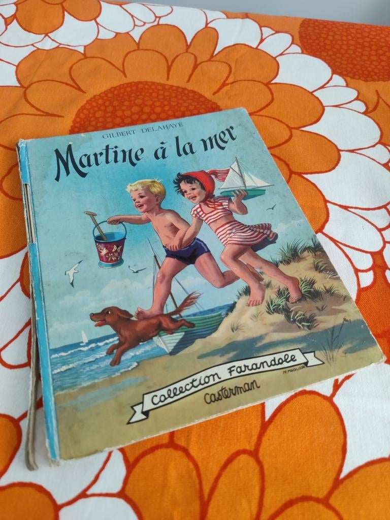 Retro stripboek Martine à la mer 1956, Ophalen of Verzenden
