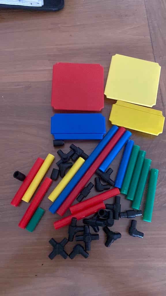 Quadro mini. Om uw modeletje te bouwen in mini formaat, Ophalen, Gebruikt