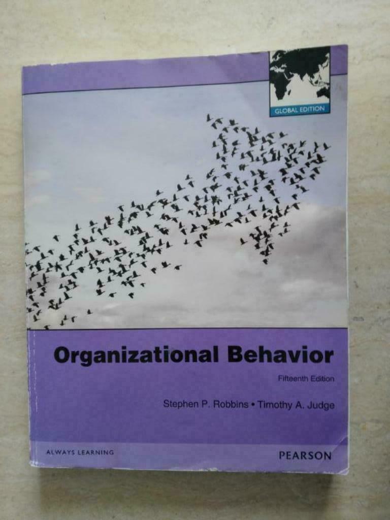 Organizational Behavior Opleiding Ergo. zie onder, Boeken, Studieboeken en Cursussen, Ophalen of Verzenden, Gelezen