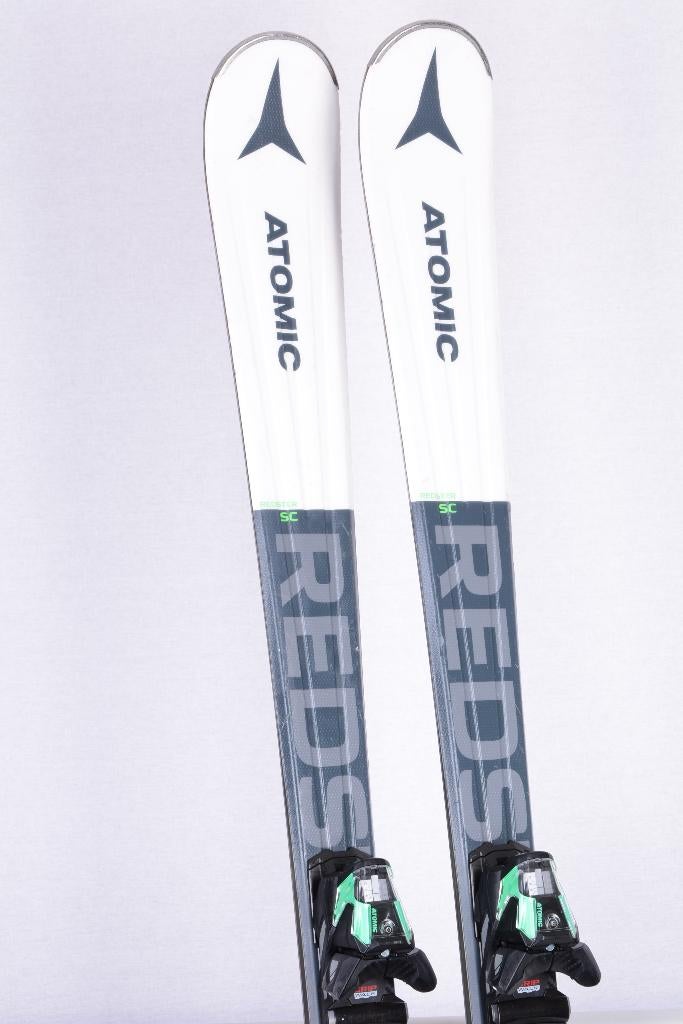 156 162 ski's ATOMIC REDSTER SC, green, light woodcore, 140 tot 160 cm, Gebruikt, Verzenden, Carve