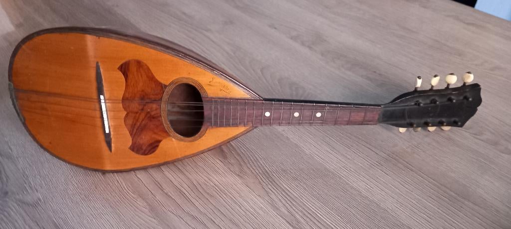 Ancienne  mandoline, Musique & Instruments, Instruments à corde | Mandolines, Enlèvement ou Envoi, Utilisé