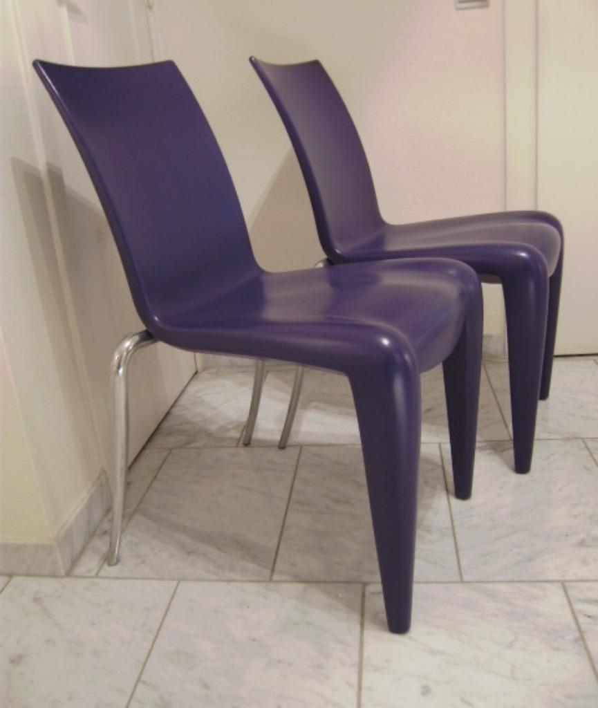 PHILIPPE STARCK LOUIS 20 - VITRA, Maison & Meubles, Chaises, Comme neuf, Deux, Synthétique, Métal, Brun, Enlèvement