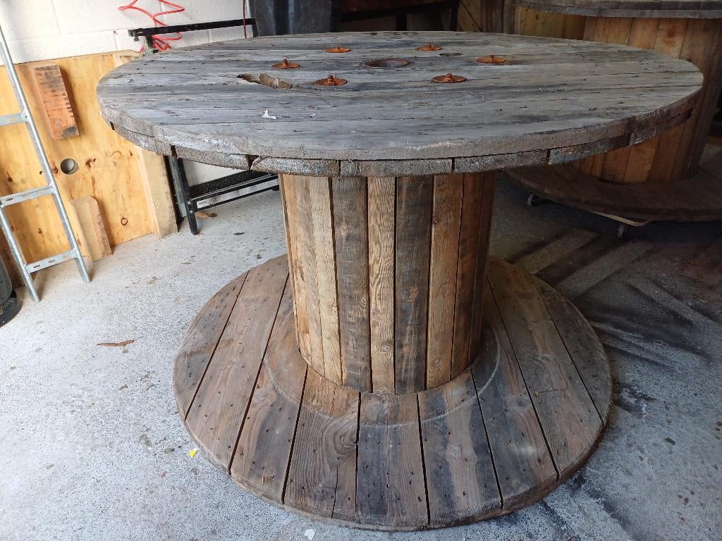 💥Touret de câble en bois 120 à 140cm💥, Tay's Touret, Enlèvement ou Envoi, Tay's Touret, Utilisé