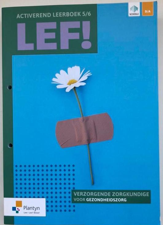 LEF! 5/6 Activerend leerboek Verzorgende/Zorgkundige (incl., Ophalen of Verzenden, Nieuw, Plantyn