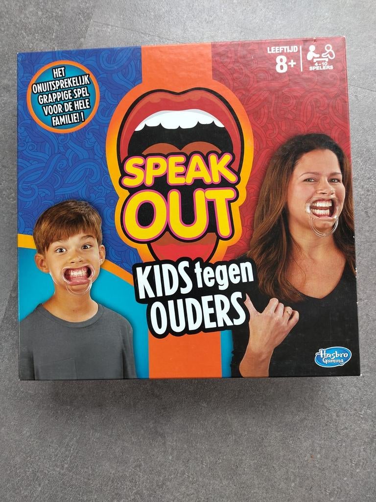 Spel Speak Out vanaf 8 jaar, Ophalen of Verzenden, Zo goed als nieuw