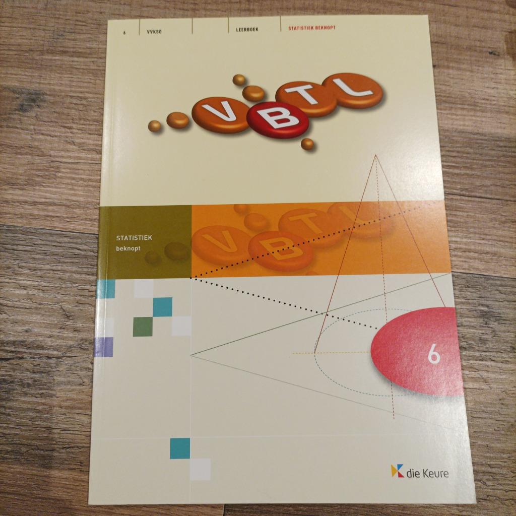 VBTL 6 Leerboek statistiek Nieuw, Enlèvement, Neuf, Secondaire, Mathématiques A