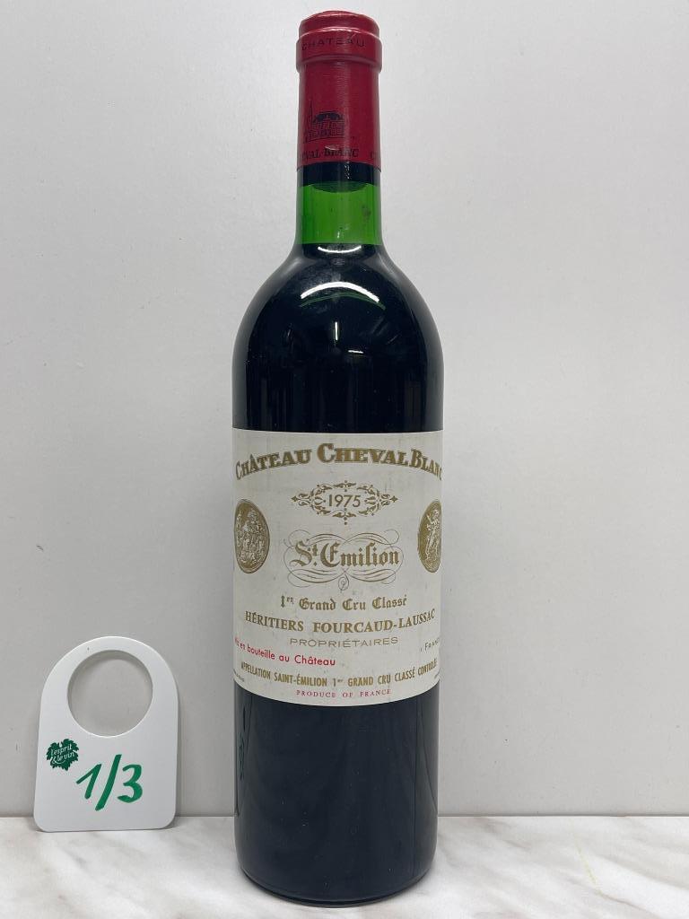 Classe Premier Grand Cru Cheval Blanc Saint Emilion 1975, Neuf, Enlèvement ou Envoi, Vin rouge, France