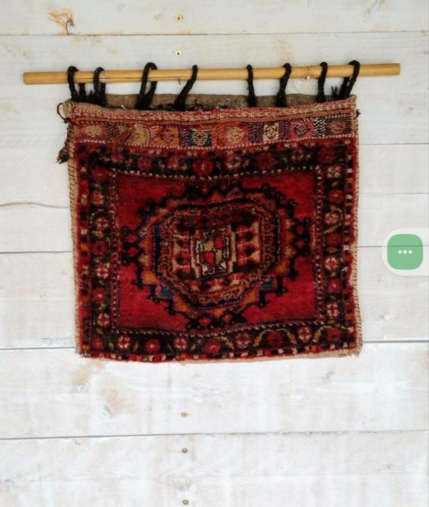 Sac/tapis de chameau ancien noué à la main, Antiquités & Art, Enlèvement ou Envoi