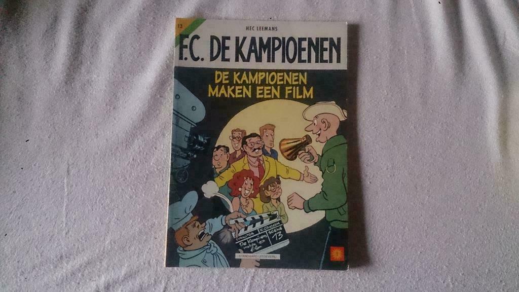 F.c. de kampioenen 13 - de kampioenen maken een film, Enlèvement ou Envoi