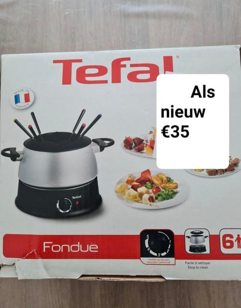 Fondue Tefal, Ophalen, Zo goed als nieuw