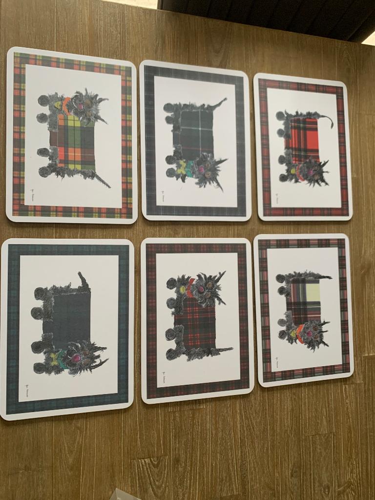 6 sets de table, Maison & Meubles, Cuisine | Linge de cuisine, Enlèvement, Neuf, Autres couleurs, Set de table