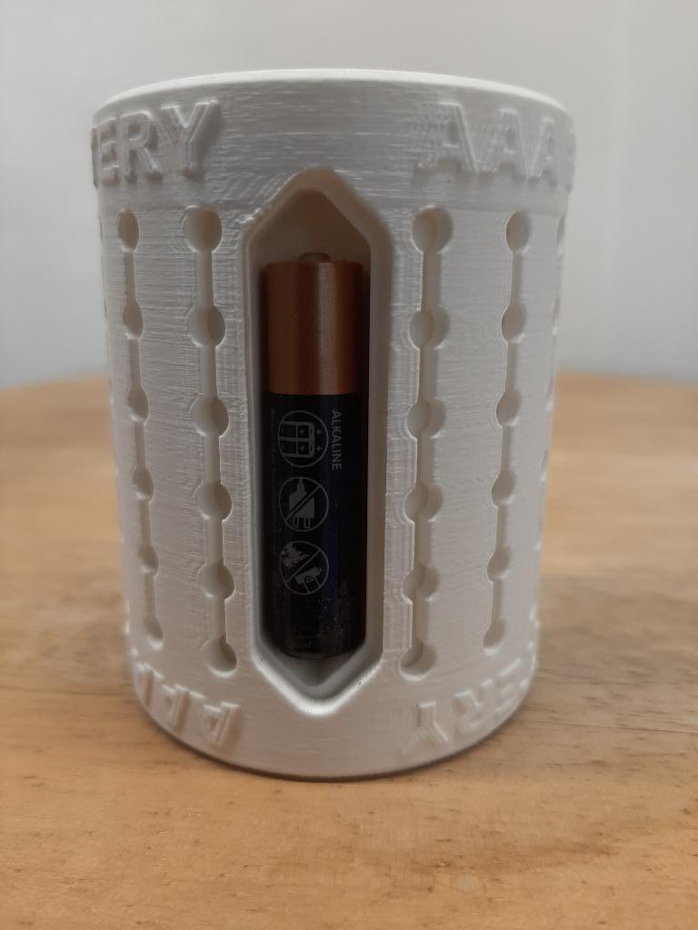 3D Print AAA BatterijenHouder, Enlèvement ou Envoi
