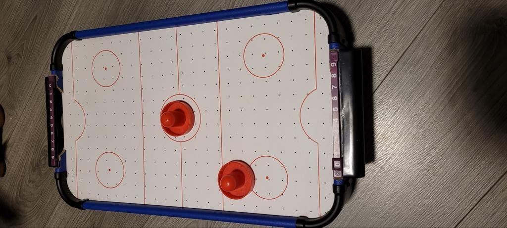 Mini airhockey spel tafel, Kinderen en Baby's, Ophalen of Verzenden, Zo goed als nieuw