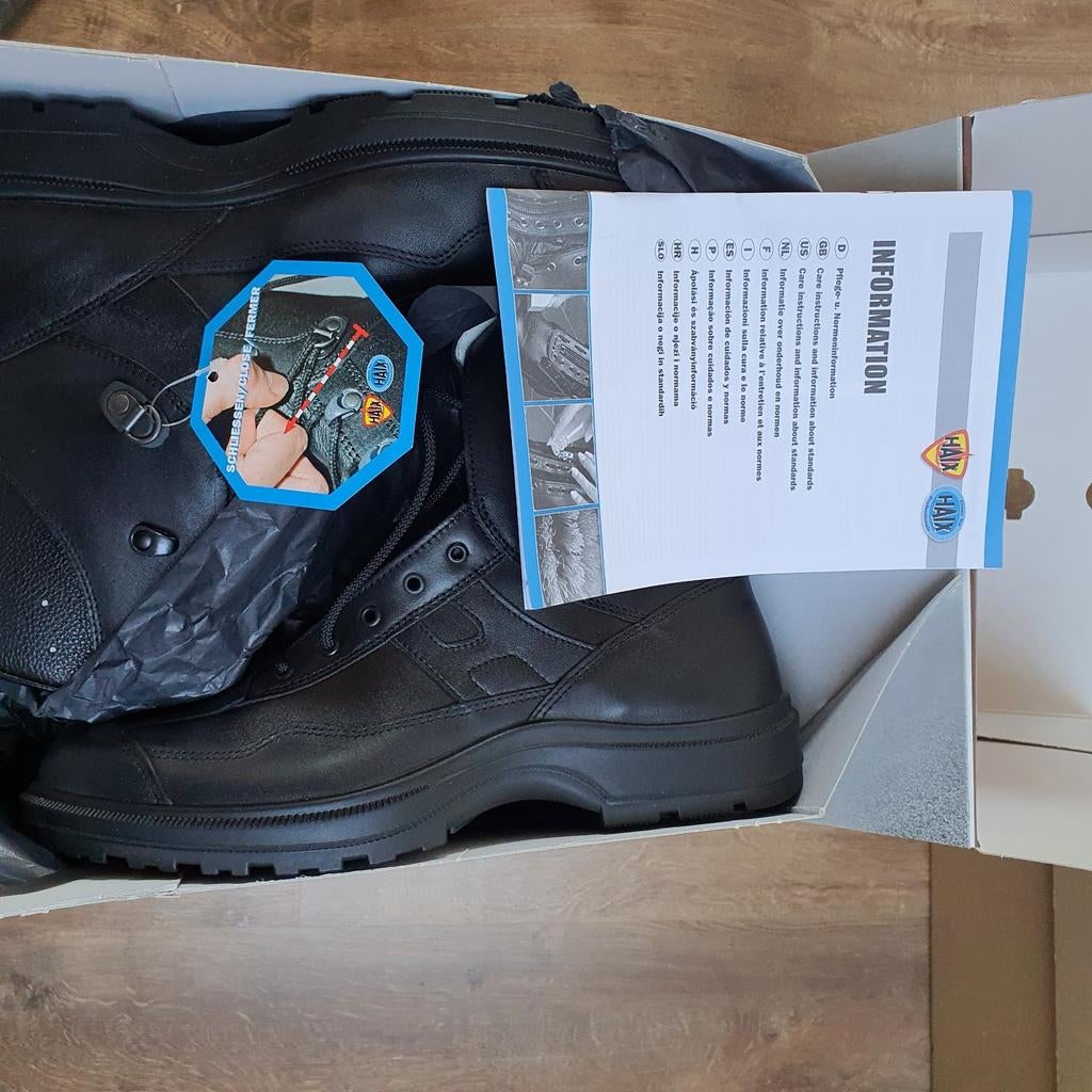 Bottines cuire noires, Enlèvement, Neuf