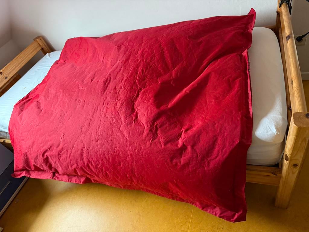 Zitzak - rood - b-bob, Huis en Inrichting, Ophalen, Gebruikt, Rood, Zitzak