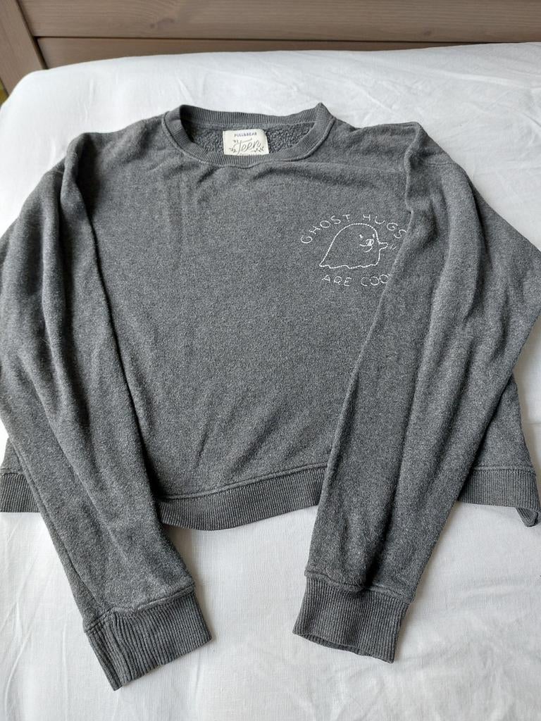 Pull & Bear pull maat S tiener kledij, Ophalen of Verzenden, Grijs, Gedragen, Maat 36 (S)