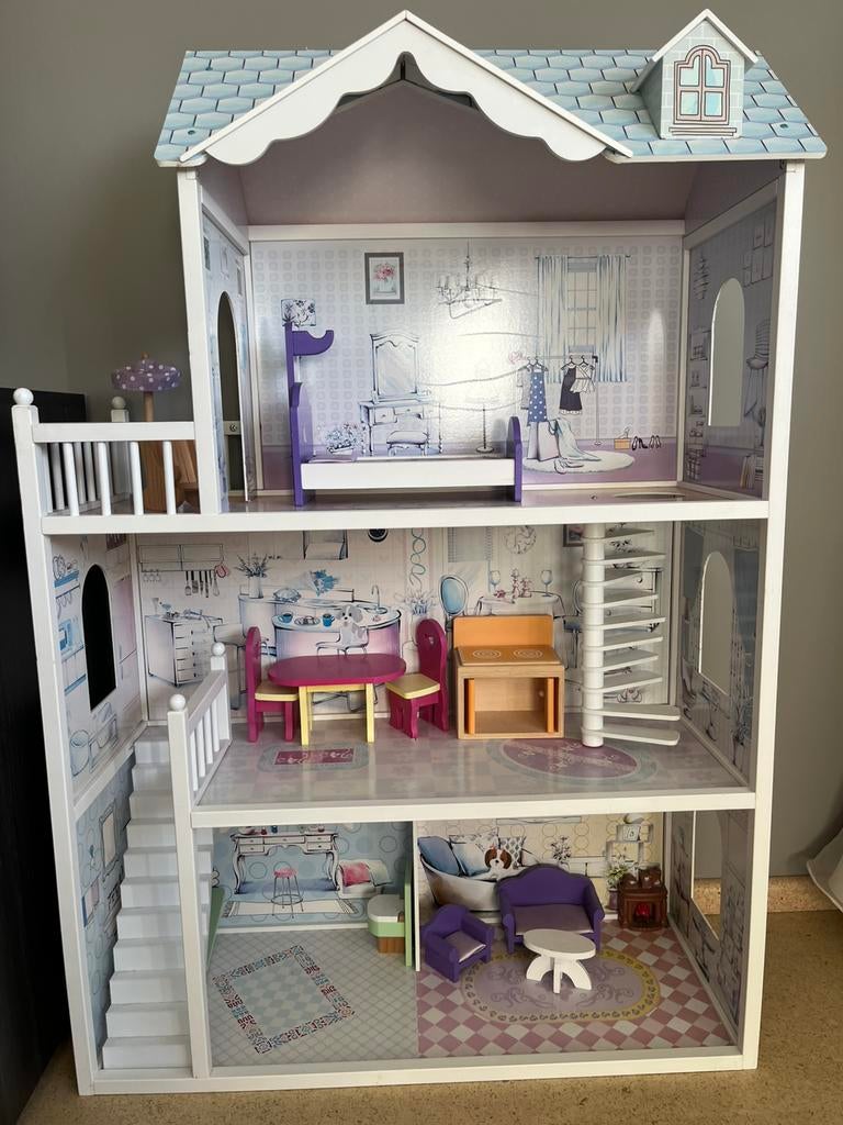 Poppenhuis, Ophalen, Gebruikt, Poppenhuis