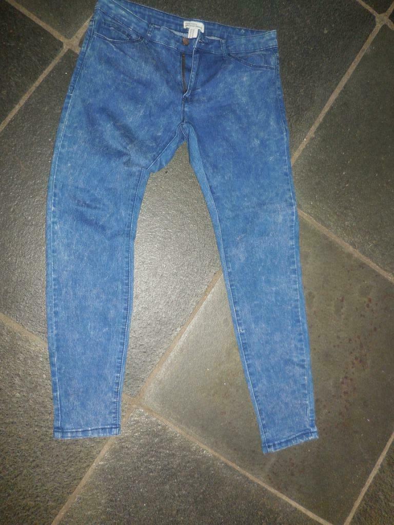 broek dames denim elastisch maat 42 nieuw jeans, Ophalen of Verzenden, Nieuw, Maat 42/44 (L)