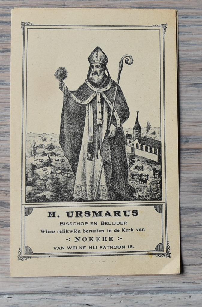 H. Ursmarus  Prentje 1927  NOKERE, Envoi, Comme neuf, Autres types, Christianisme | Catholique