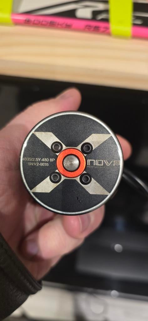 Xnova motor 4035 480kv, weinig gebruikt, Hobby en Vrije tijd, Modelbouw | Radiografisch | Helikopters en Quadcopters, Ophalen