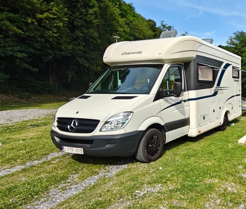 Camping car Concorde Credo, Caravanes & Camping, Camping-cars, Jusqu'à 4, 6 à 7 mètres, Toilette à cassette, Diesel