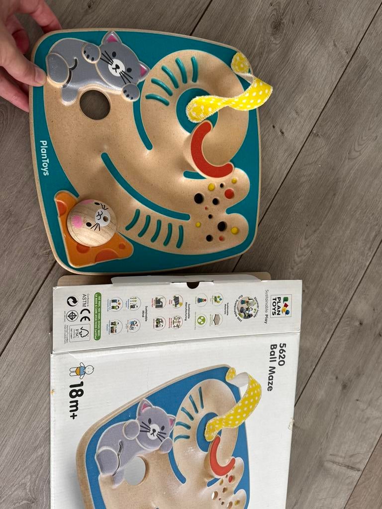 PlanToys tafelblad, Kinderen en Baby's, Speelgoed | Houten speelgoed, Ophalen of Verzenden, Zo goed als nieuw
