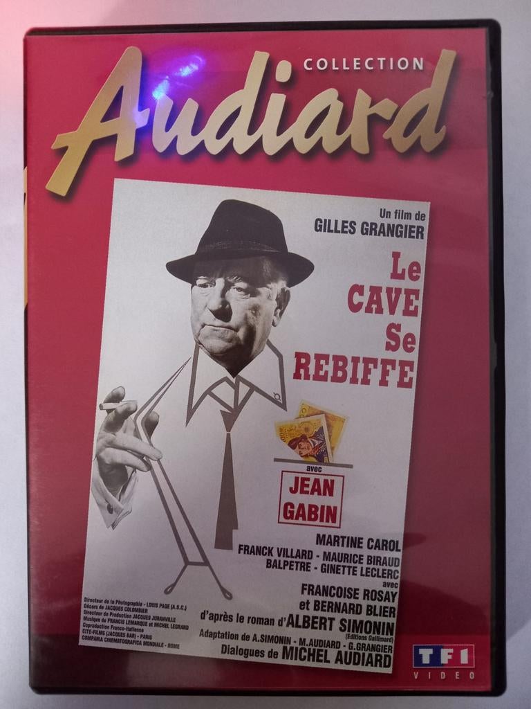 Jean Gabin - Le Cave se rebiffe - DVD 📀, Comédie d'action, Enlèvement ou Envoi, Coffret, Comme neuf