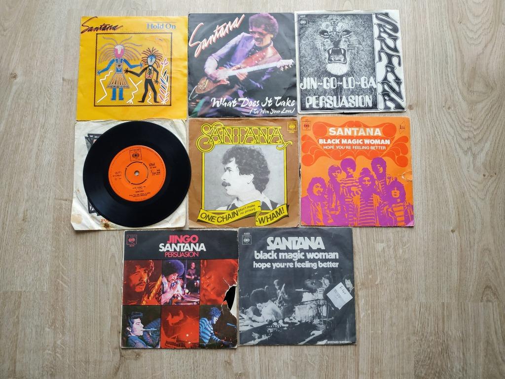 SANTANA LOT DE VINYLES SP, Envoi, Utilisé