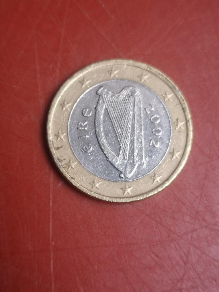 Pièce de 1 euro en Irlande 2002, Enlèvement ou Envoi, Irlande
