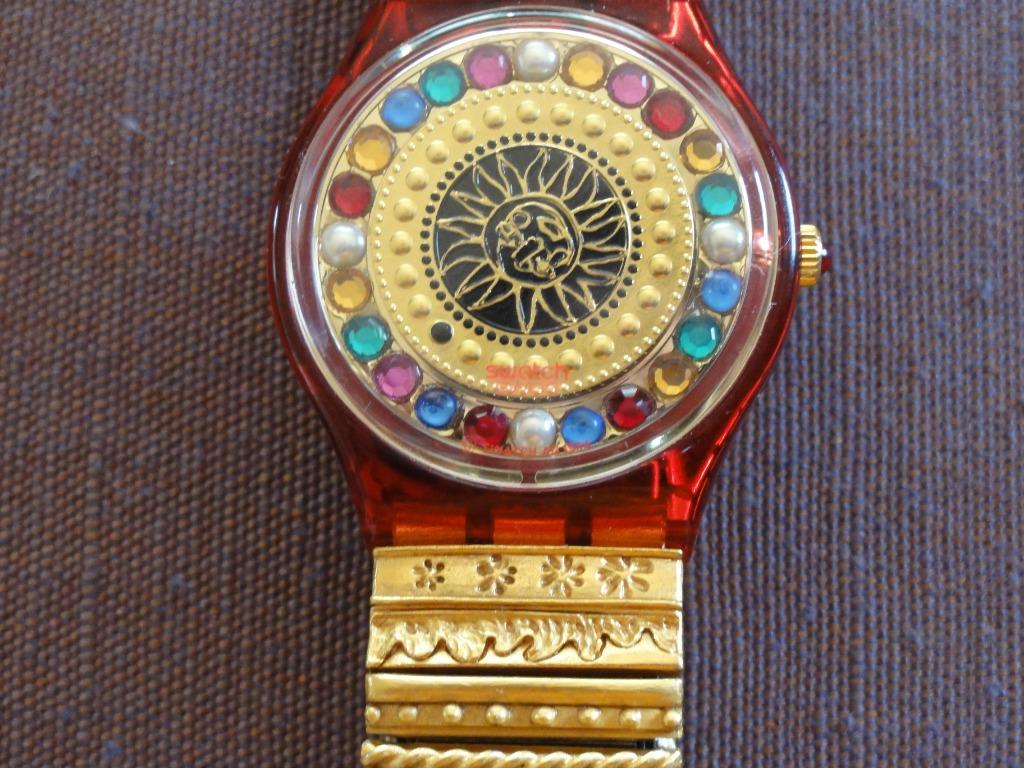 swatch uurwerk Xmas by Xian Lax Christmas special 1994l, Handtassen en Accessoires, Horloges | Dames, Staal, Staal, Polshorloge