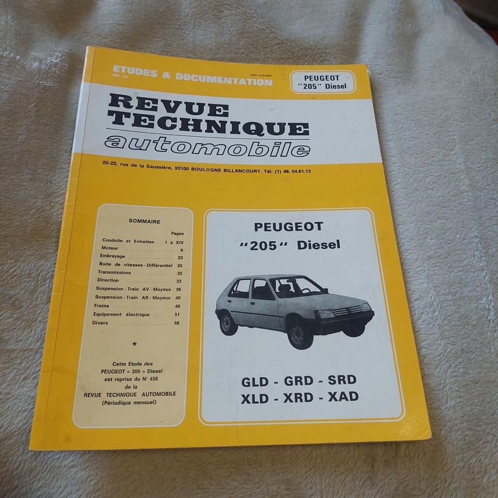 Peugeot 205 diesel  - RTA CIP 4561, Autos : Divers, Autos divers Autre, Enlèvement ou Envoi