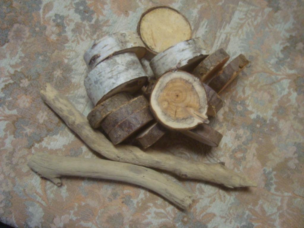 🎁 bois flotté, bouleau, ifs, champignons, bricolages Noël, Envoi