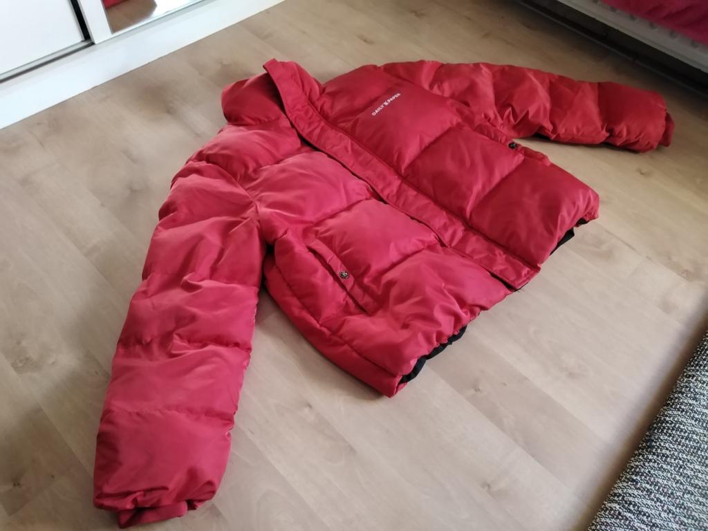 Rode jas Daily paper, Kleding | Heren, Maat 52/54 (L), Ophalen of Verzenden, Zo goed als nieuw, Daily paper