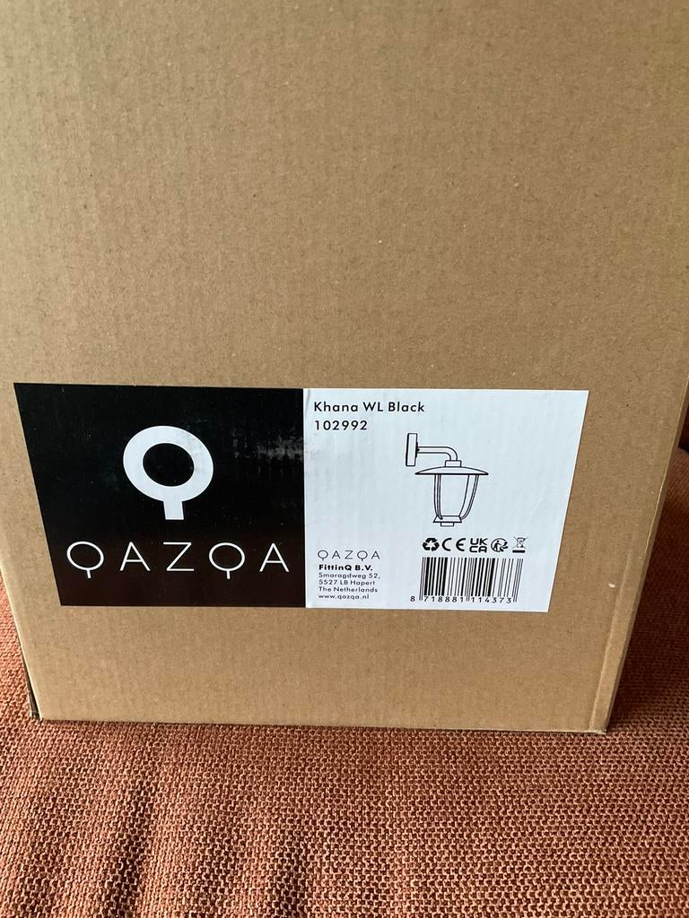 Buitenlamp zwart nieuw, Ophalen, Nieuw, Wandlamp