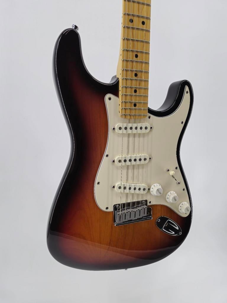 Fender American Standard Stratocaster 1990 - Brown Sunburst, Muziek en Instrumenten, Snaarinstrumenten | Gitaren | Elektrisch