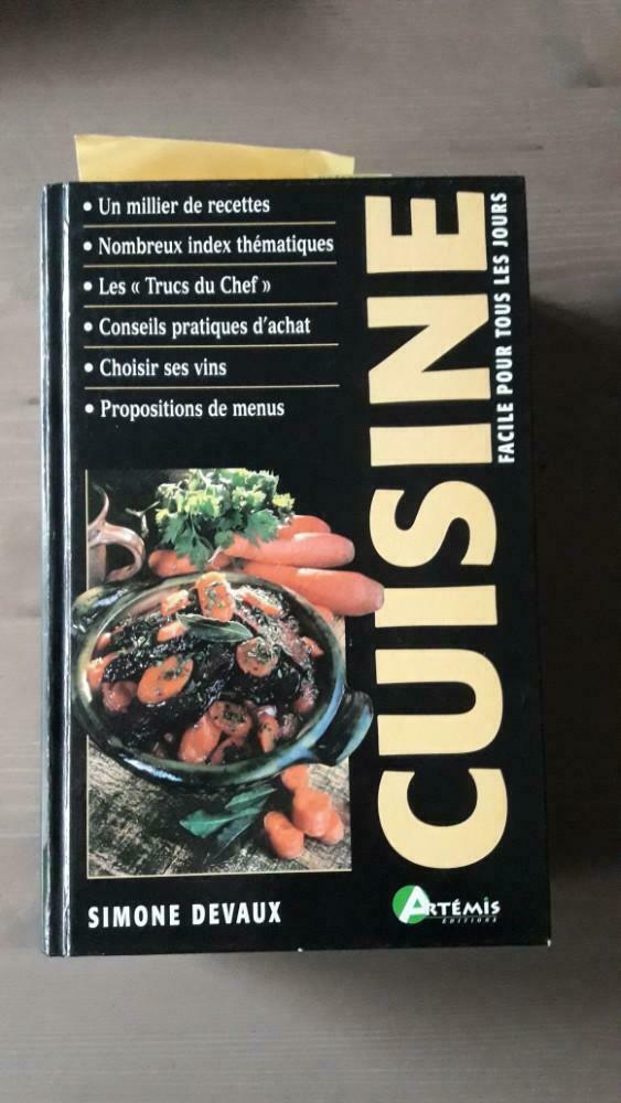 134)Simone Devaux "cuisine facile pour tous les jours ", Enlèvement, Comme neuf