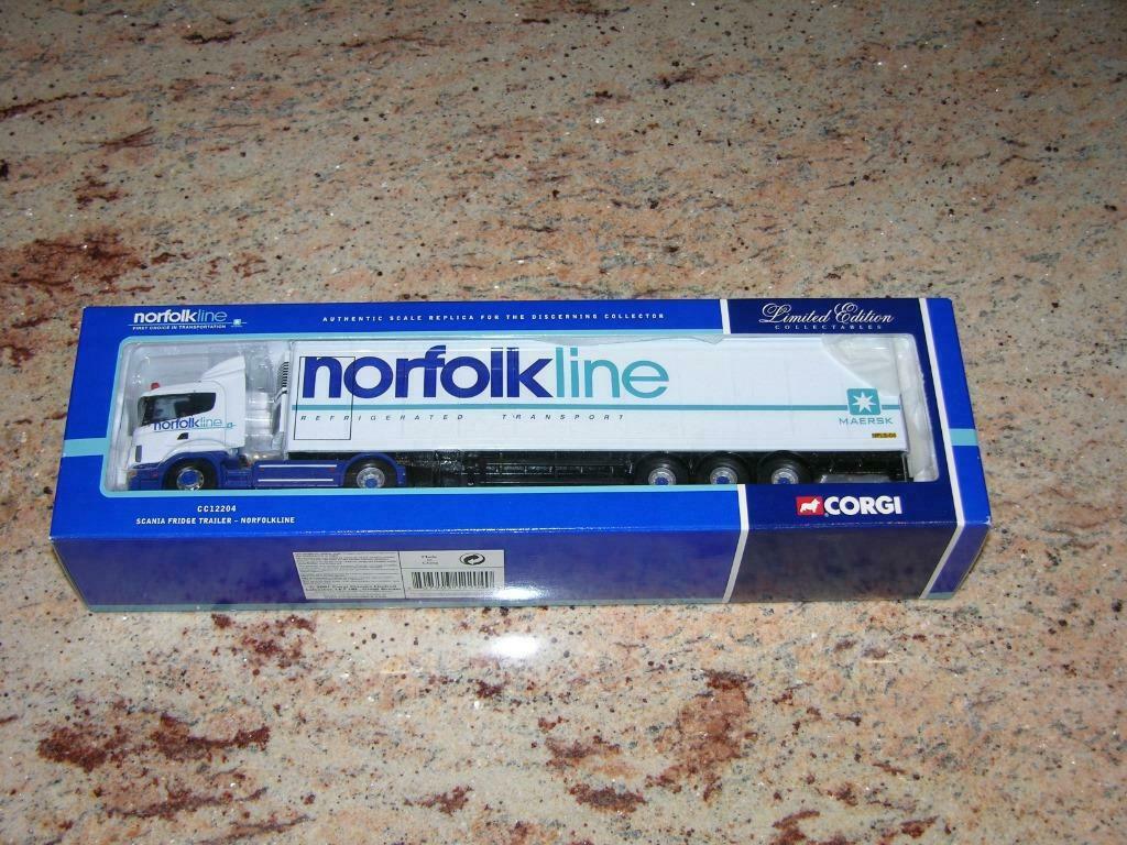 Schaalmodel Thermo vrachtwagen Norfolkline 1/50, Verzamelen, Ophalen, Nieuw, Auto's