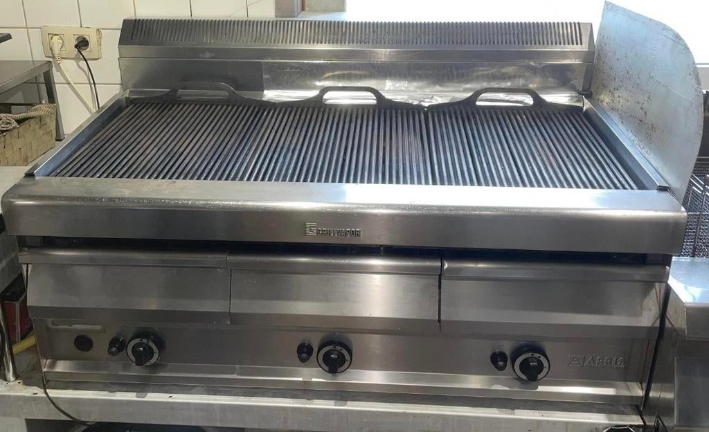 Grill XXL 120cmx70cm - Arris Grillvapor GV1207 Gas, Ophalen