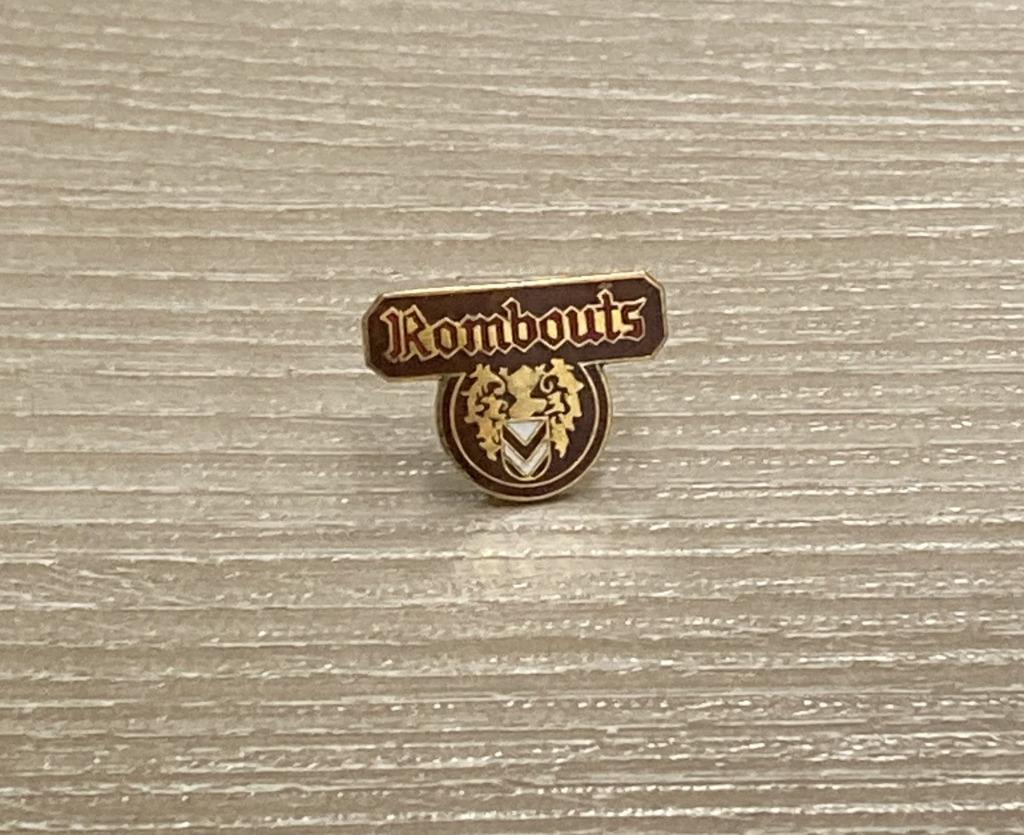 PIN - ROMBOUTS - KOFFIE - CAFE, Envoi, Utilisé, Marque, Insigne ou Pin's