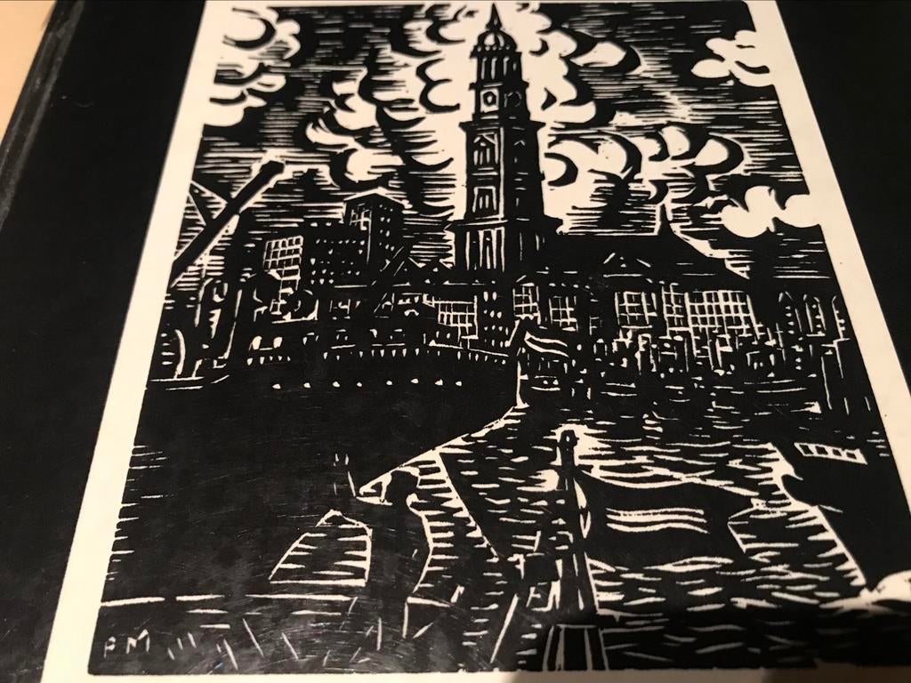 Frans Masereel première édition Hambourg 100 pages, Enlèvement ou Envoi, Comme neuf, Design graphique